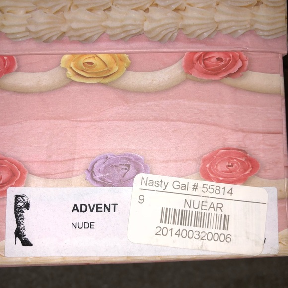 BNIB Jeffrey Campbell Advent Nude Leather Size 9 - Picture 6 of 6